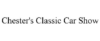 CHESTER'S CLASSIC CAR SHOW