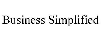 BUSINESS SIMPLIFIED