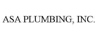 ASA PLUMBING, INC.