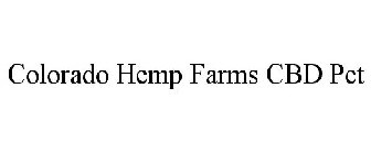 COLORADO HEMP FARMS CBD PET