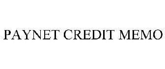 PAYNET CREDIT MEMO