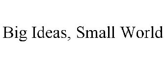 BIG IDEAS, SMALL WORLD