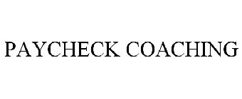 PAYCHECK COACHING