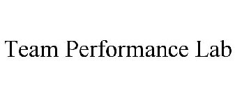 TEAM PERFORMANCE LAB