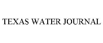 TEXAS WATER JOURNAL