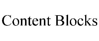 CONTENT BLOCKS