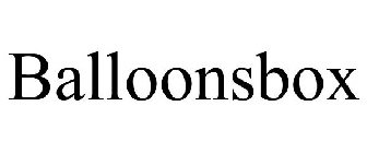 BALLOONSBOX