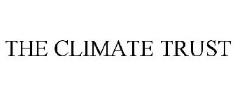 THE CLIMATE TRUST