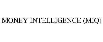 MONEY INTELLIGENCE (MIQ)