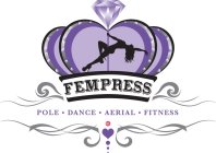 FEMPRESS, POLE, DANCE, AERIAL, FITNESS