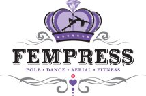 FEMPRESS, POLE, DANCE, AERIAL, FITNESS