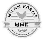 MILAN FARMS MMK WE'RE BRINGING SIMPLE BACK TO FARMING