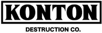 KONTON DESTRUCTION CO.