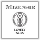 MIZENSIR CREATEUR DE PARFUM MIZENSIR MANUFACTURA GENEVE MCMXCIX LOVELY ALBA