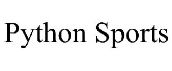 PYTHON SPORTS