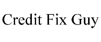 CREDIT FIX GUY