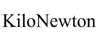 KILONEWTON