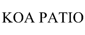 KOA PATIO