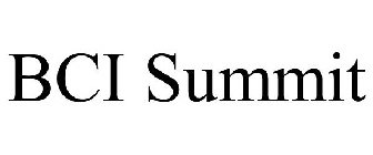 BCI SUMMIT