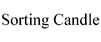 SORTING CANDLE