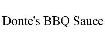 DONTE'S BBQ SAUCE