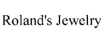 ROLAND'S JEWELRY