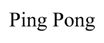 PING PONG