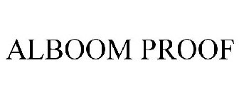 ALBOOM PROOF