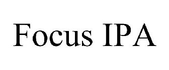 FOCUS IPA