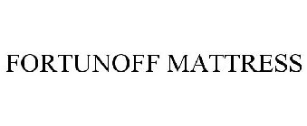 FORTUNOFF MATTRESS