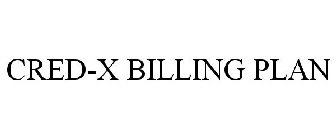 CRED-X BILLING PLAN