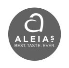 ALEIAS BEST. TASTE. EVER.