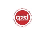 A KNOWLEDGE FORUM ON THE EDD THE CARNEGIE PROJECT ON THE EDUCATION DOCTORATE CPED