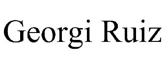 GEORGI RUIZ
