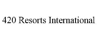 420 RESORTS INTERNATIONAL