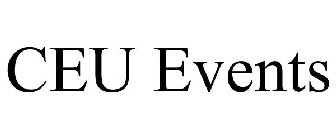 CEU EVENTS