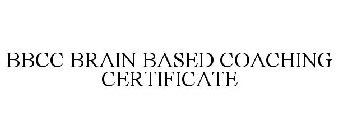 BBCC BRAIN BASED COACHING CERTIFICATE