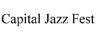 CAPITAL JAZZ FEST