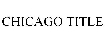 CHICAGO TITLE