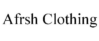 AFRSH CLOTHING