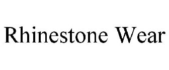 RHINESTONE WEAR