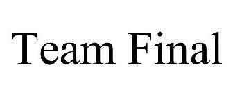 TEAM FINAL