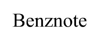 BENZNOTE