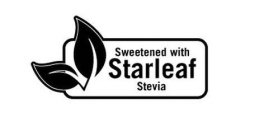 SWEETENED WITH STARLEAF STEVIA