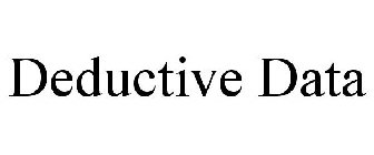 DEDUCTIVE DATA