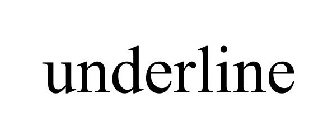 UNDERLINE
