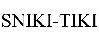 SNIKI-TIKI