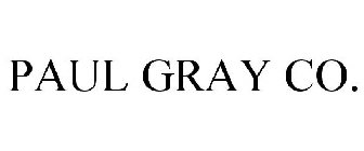 PAUL GRAY CO.