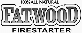 100% ALL NATURAL FATWOOD FIRESTARTER