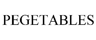 PEGETABLES